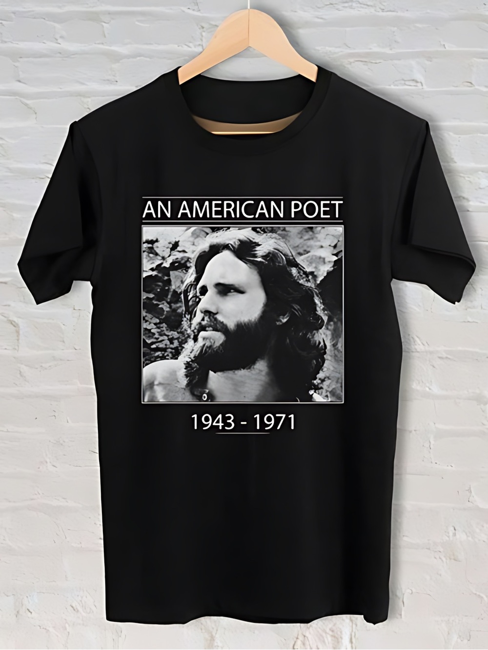 Jim Morrison Doors Rock Legend Fan Graphic Unisex T-Shirt